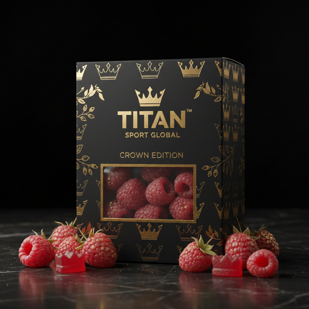 Crown High-Protein Raspberry Gummies