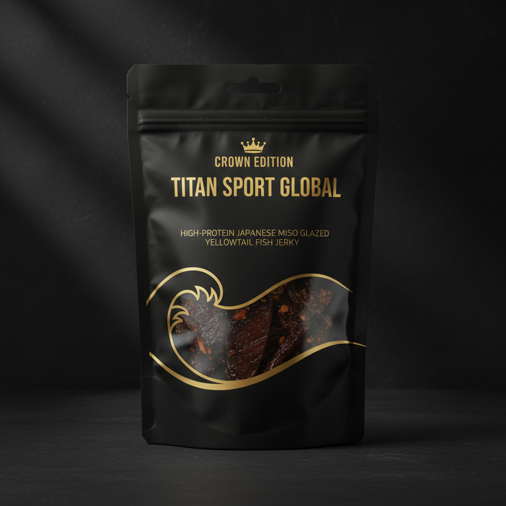 Japanese Miso Glazed Yellowtail Jerky — TITAN SPORT GLOBAL