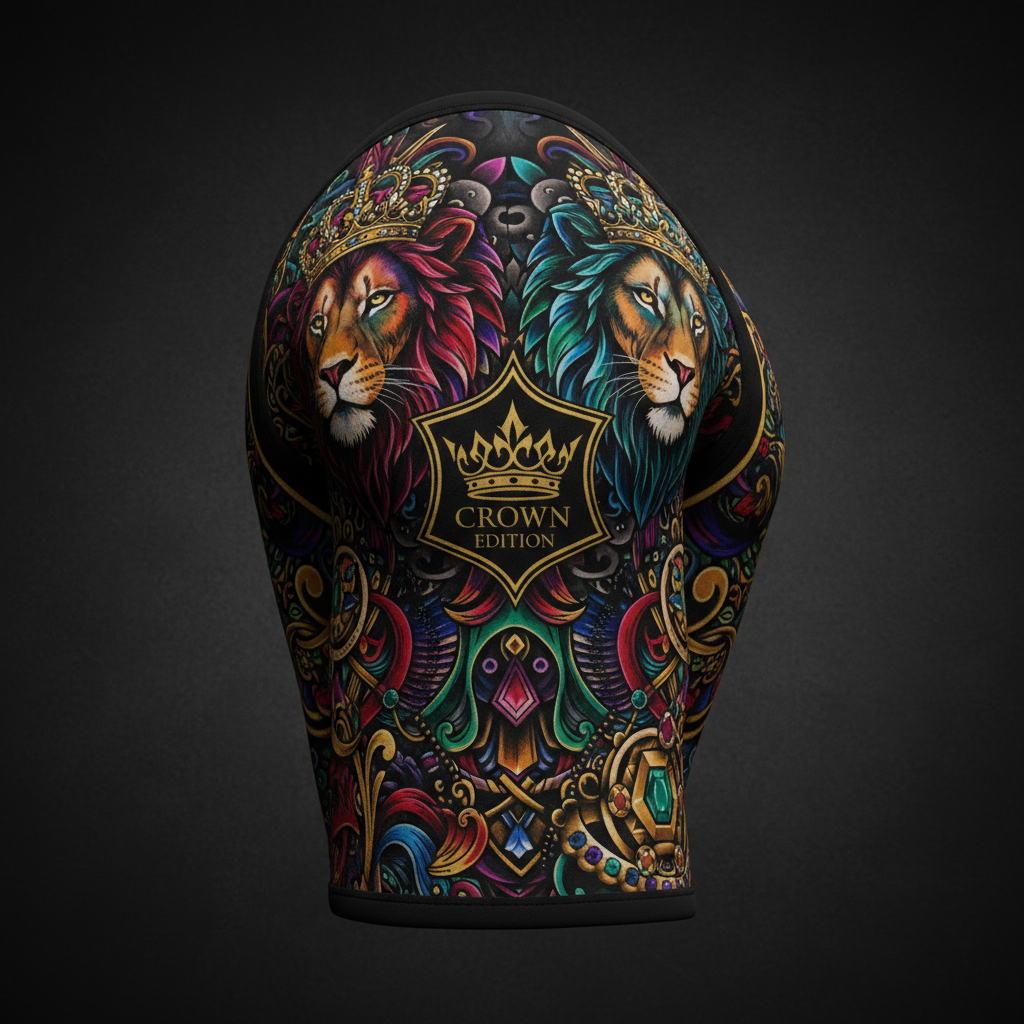 TITAN Crown Edition Tattoo Art Compression Shoulder Sleeve