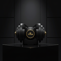 TITAN Crown Edition Selector Dial Adjustable Dumbbell matte black gold