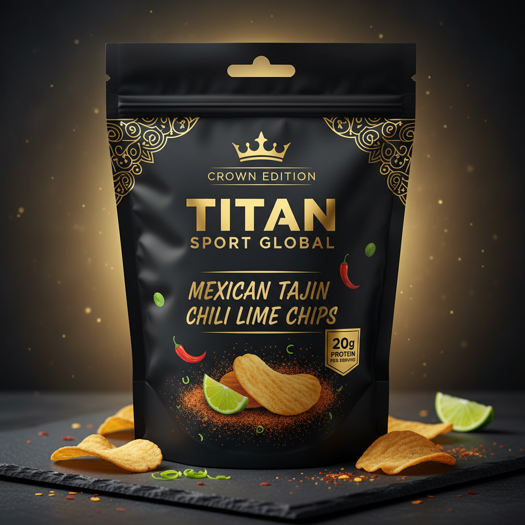 Pea Protein Tajín Chili Lime Chips — TITAN SPORT GLOBAL