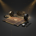 TITAN All-In-One Olympic Weightlifting Home Gym System Crown Edition