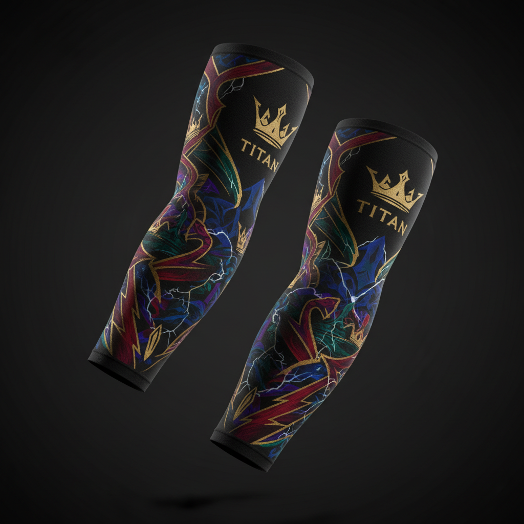 TITAN Compression Arm Sleeves - Crown Edition