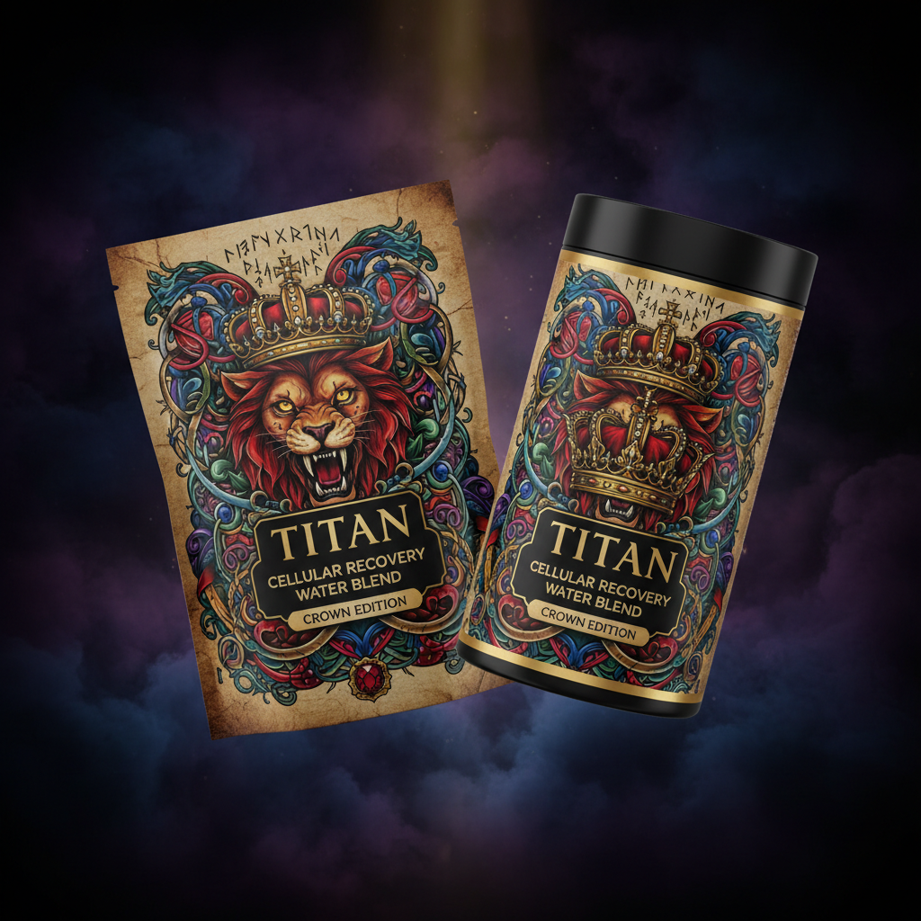 TITAN Cellular Recovery Water Blend