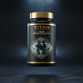 TITAN Organic Creatine Monohydrate - Pure Muscle Builder supplement bottle