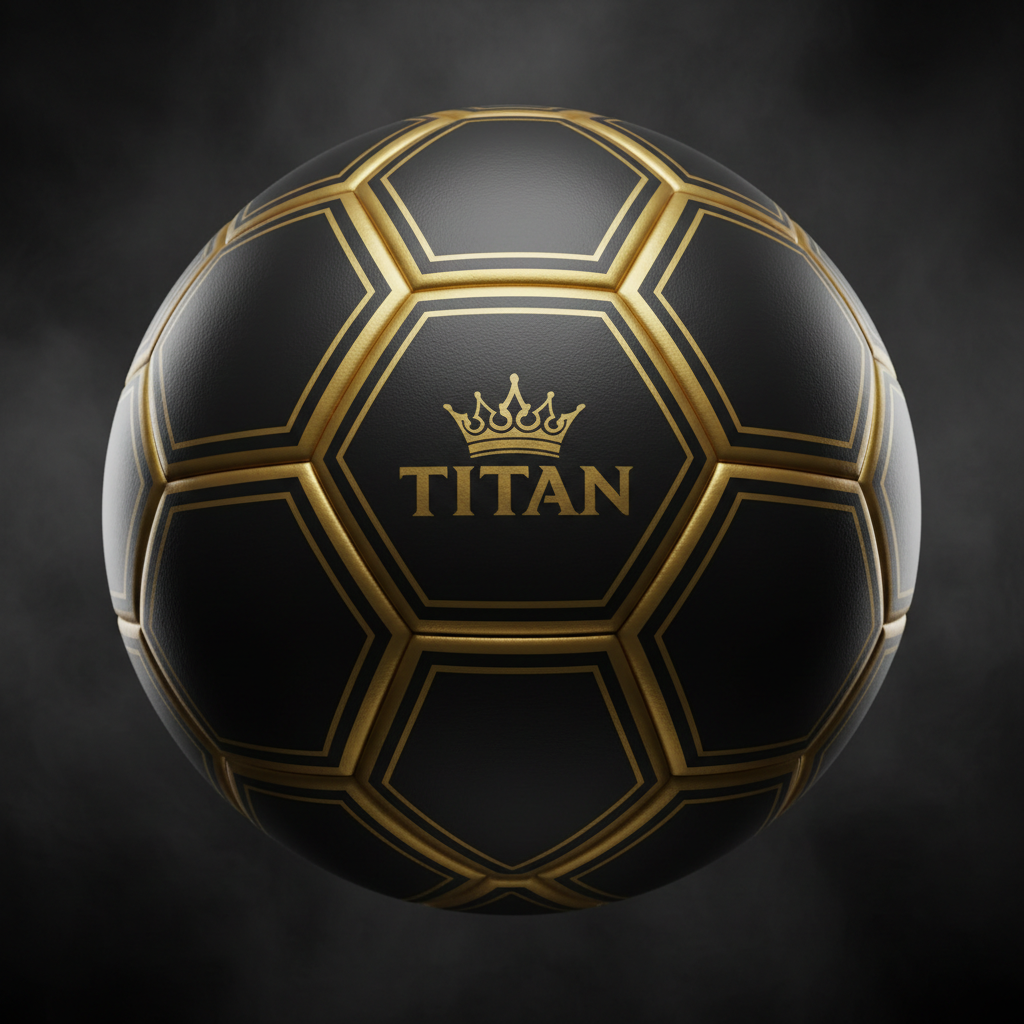 TITAN Soccer Ball - Size 5 Match Ball