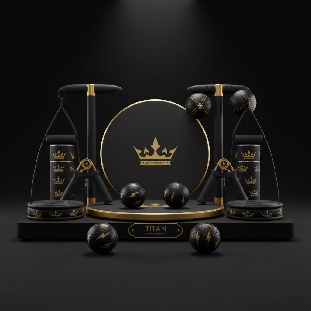 TITAN All-In-One Drone Pilot & FPV Racing Home Gym Kit — Crown Edition
