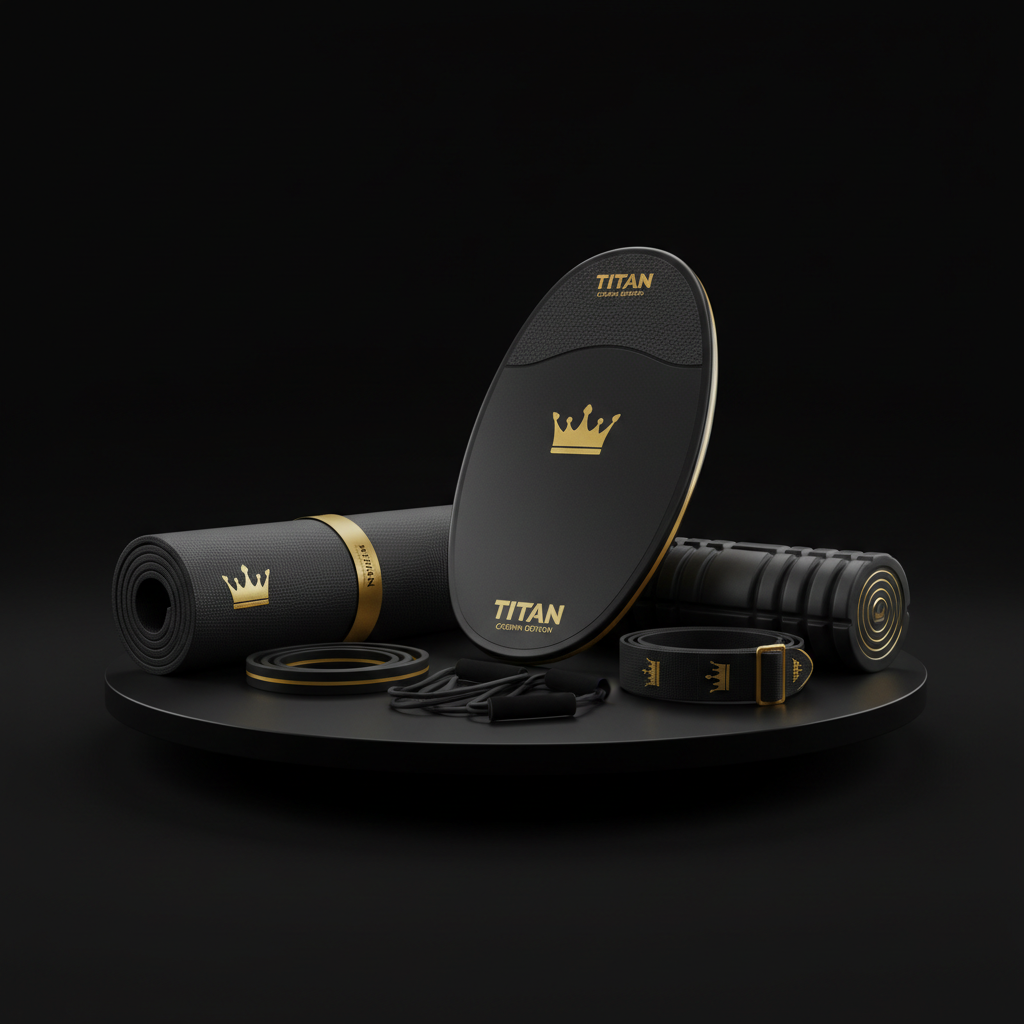 TITAN All-In-One Surfer's Yoga & Mobility Home Gym Kit — Crown Edition