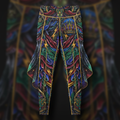 Clothed In Power Women's Leggings — TITAN Crown Edition tattoo artwork