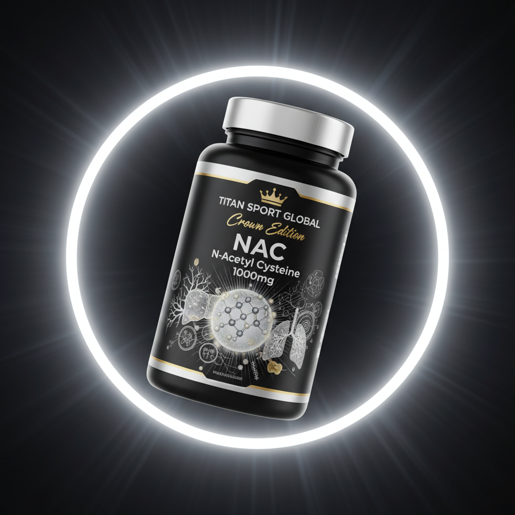TITAN NAC N-Acetyl Cysteine 1000mg - Crown Edition bottle shot