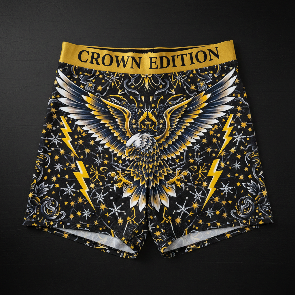 TITAN Crown Edition Tattoo Art Bermuda Shorts Women's Athletic Bottoms