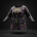 TITAN Plus Women's Celestial Mandala Long Sleeve — Spiritual Crown Edition sizes 1X–5X