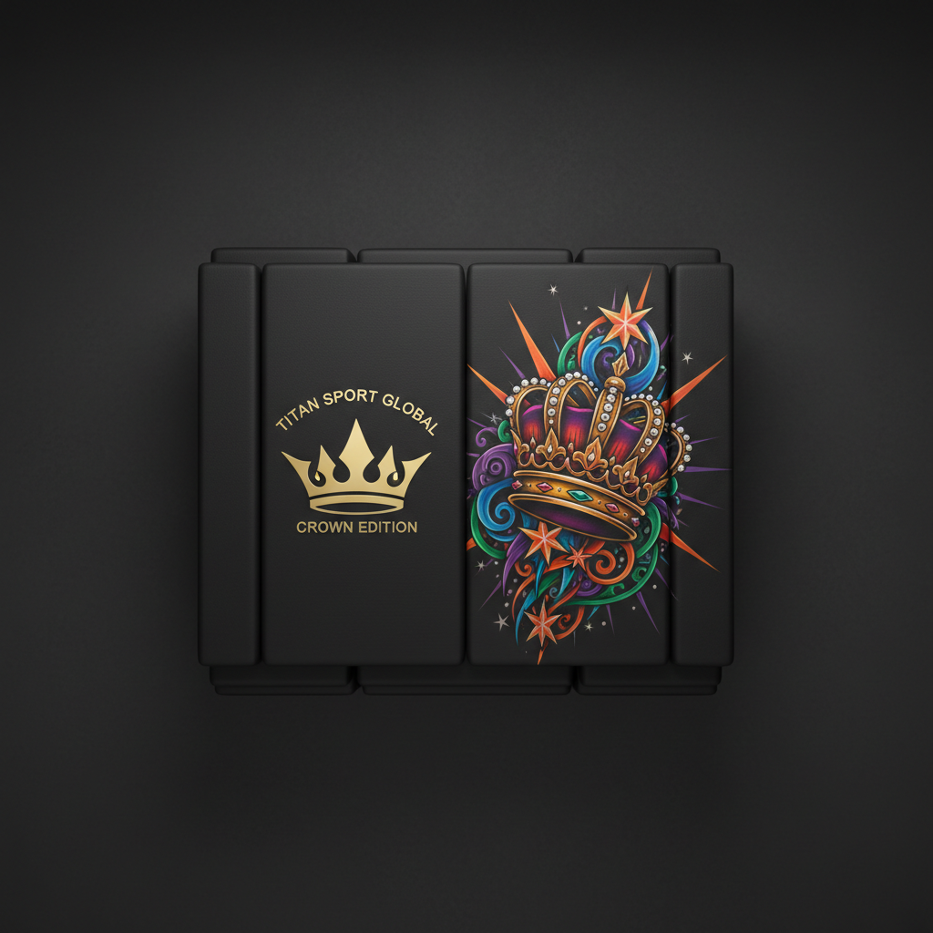 TITAN Crown Edition Folding Gymnastics Crash Mat
