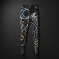 TITAN Women's Compression Leggings Wolf Queen Crown Edition