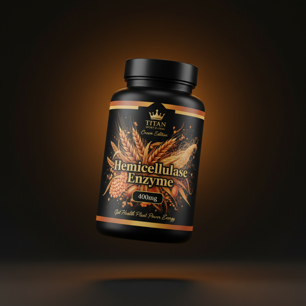 TITAN Hemicellulase Enzyme 400mg - Crown Edition bottle shot