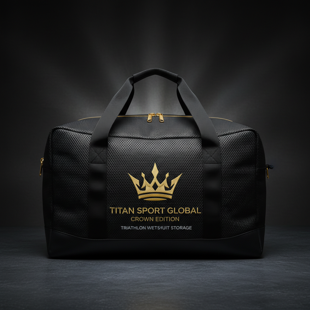 TITAN Crown Wetsuit Storage Bag Breathable Mesh Carry