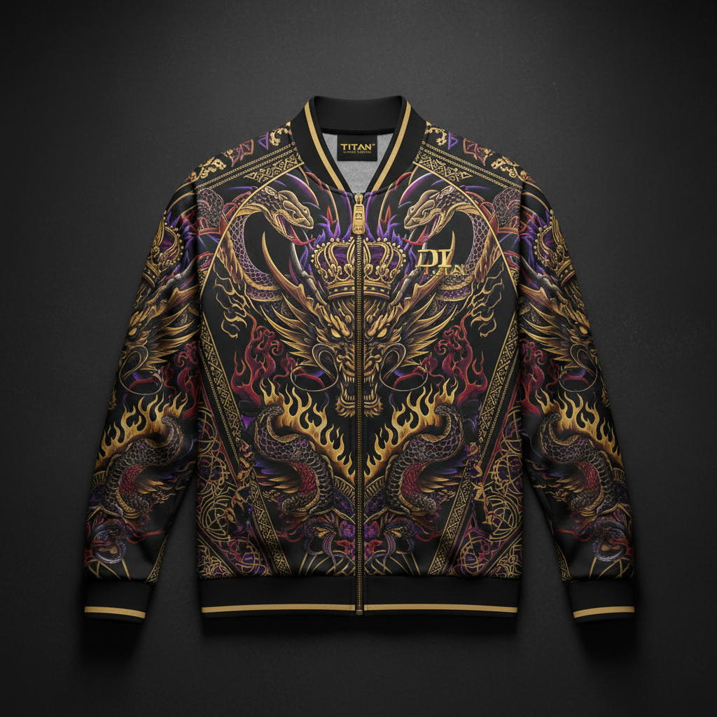 TITAN Crown Edition Men's Dragon King Performance Jacket