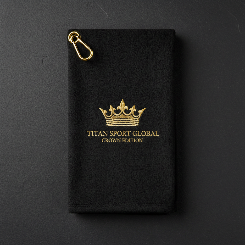TITAN Crown Edition Golf Towel