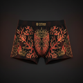 TITAN Women's Cozy Boxer Shorts Crown Edition Coral Gold