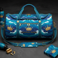 TITAN Ocean Wave Crown Luxury Gym Duffle Bag