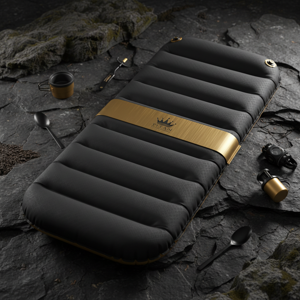 TITAN GroundRest R-6 Self-Inflating Sleeping Pad — Crown Edition