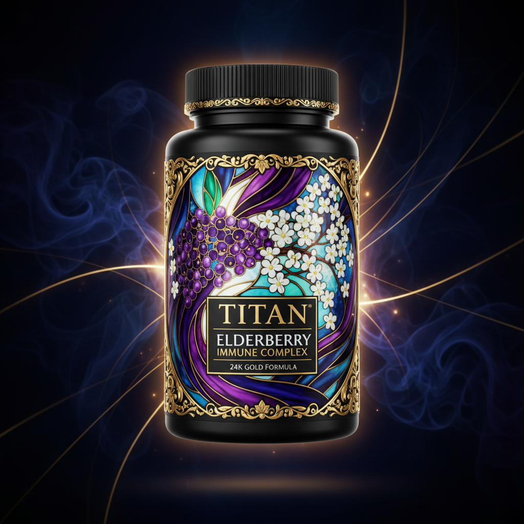 TITAN Elderberry Immune Complex - 30:1 Extract Immune Booster