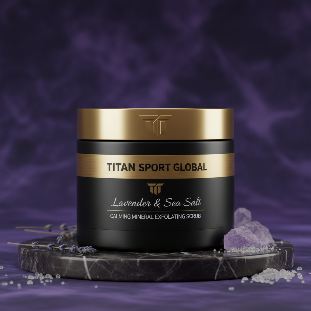 TITAN HER Body Scrub Lavender & Sea Salt