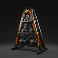 TITAN Crown Edition 3-Tier Kettlebell Storage Rack