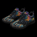 TITAN Crown Edition Color Midnight Stallion Men's Running Shoe Color Tattoo Art