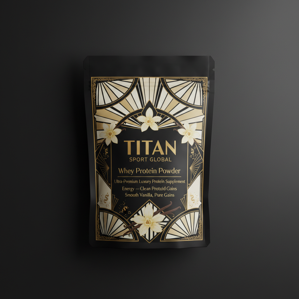 TITAN Whey Protein Powder - Vanilla