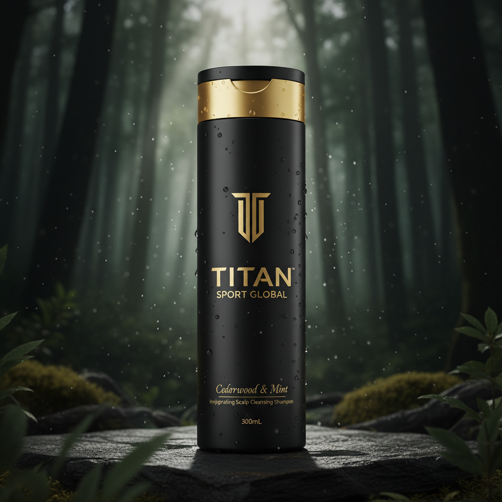 TITAN HIM Shampoo Cedarwood & Mint
