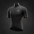 TITAN Crown Edition Cycling Jersey Matte Black Gold
