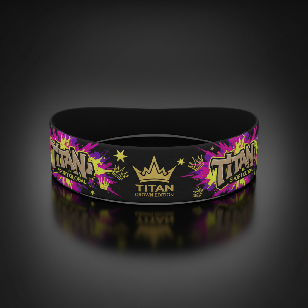 TITAN Headband - Crown Edition flat lay