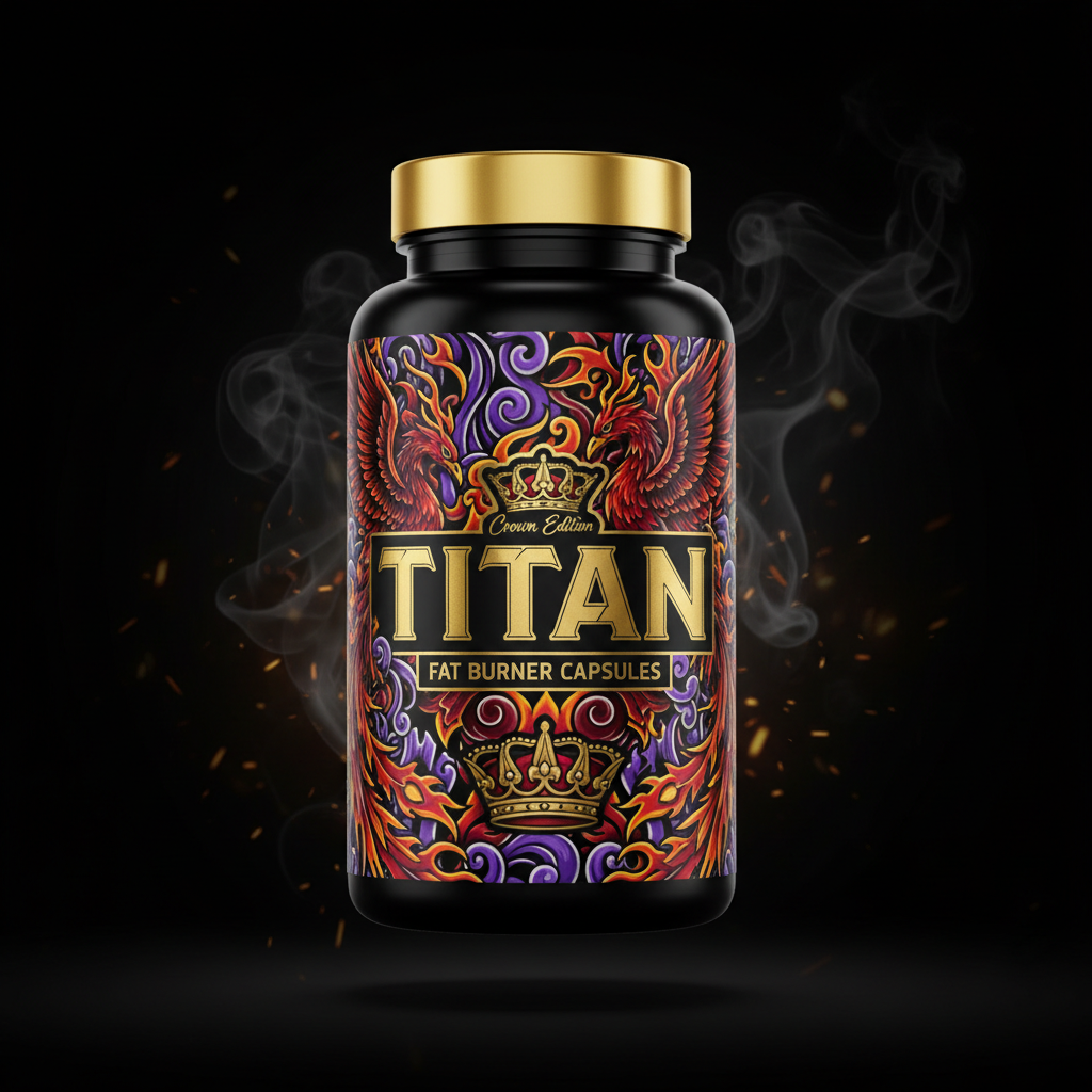 TITAN Fat Burner Capsules - Crown Edition