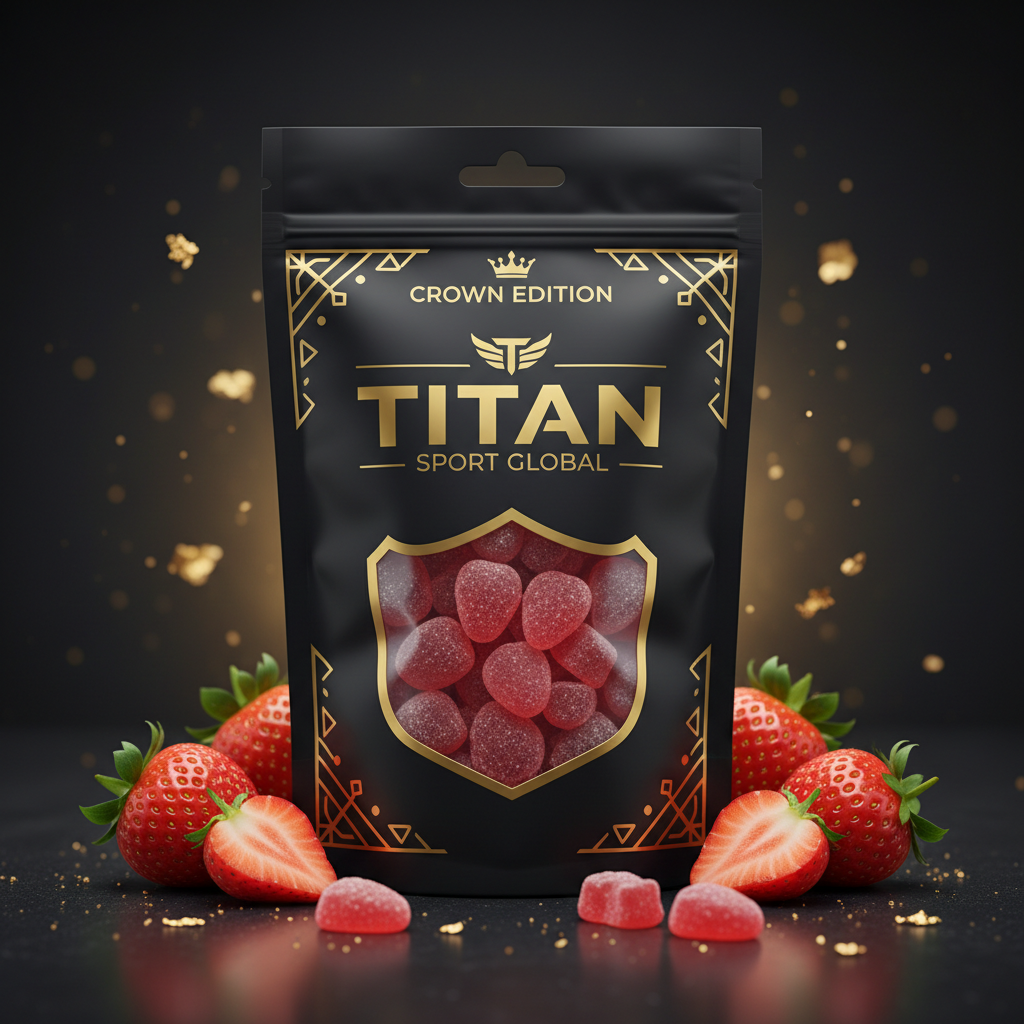 Crown High-Protein Strawberry Gummies