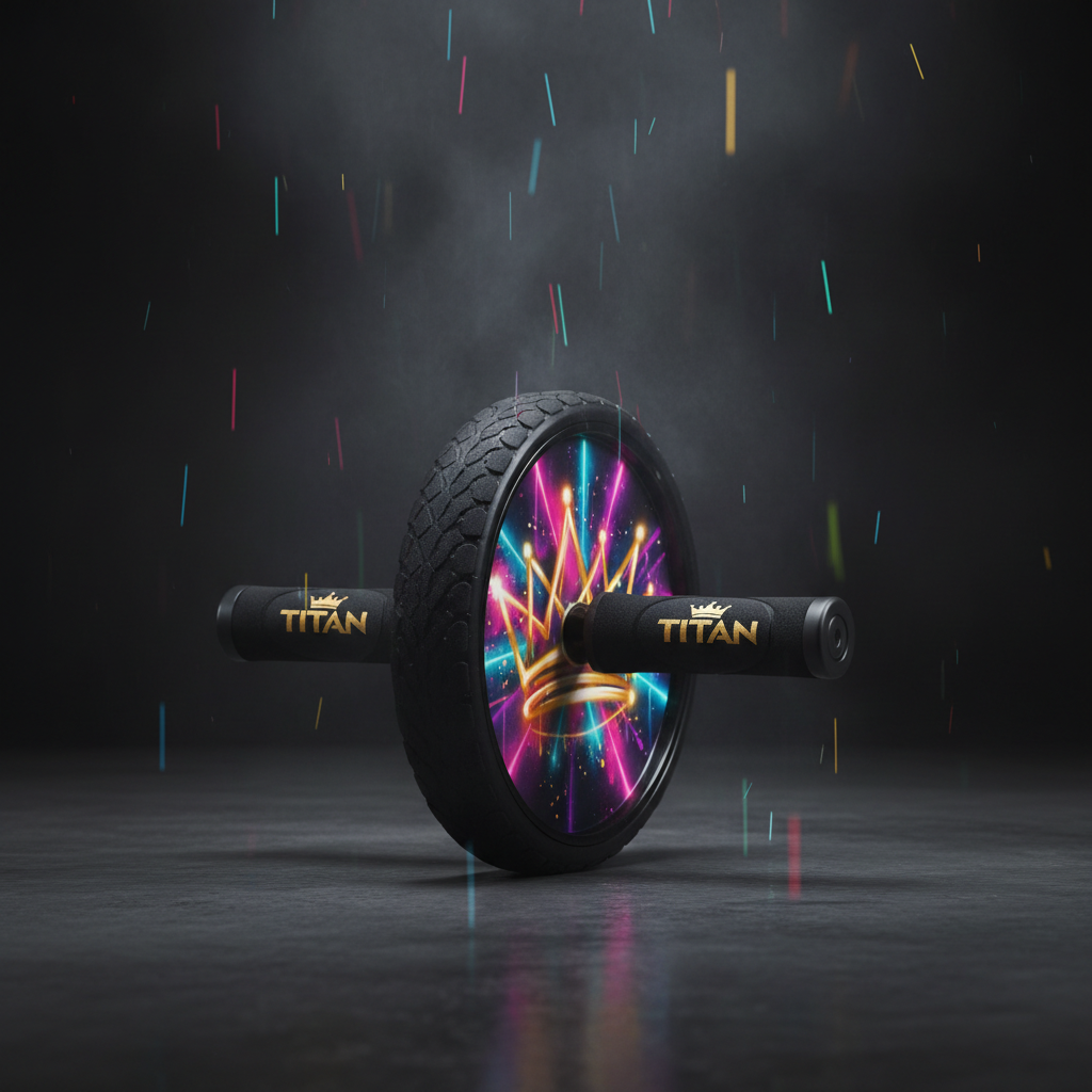TITAN Ab Roller — Crown Edition