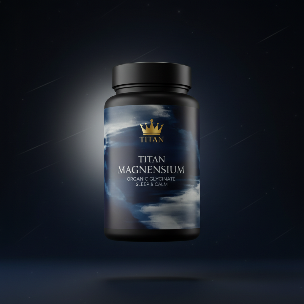 TITAN Magnesium Organic Glycinate supplement bottle