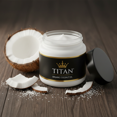 TITAN Organic Coconut Oil — Virgin Cold-Pressed