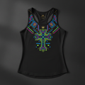 TITAN Women's Neon Lalibela Cross Tank — Axum Empress Edition