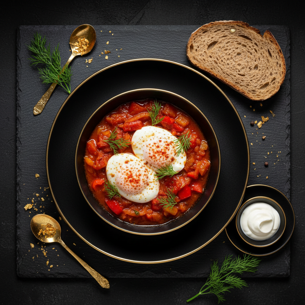 TITAN Hungarian Vegetarian Lecsó Egg Stew Lunch