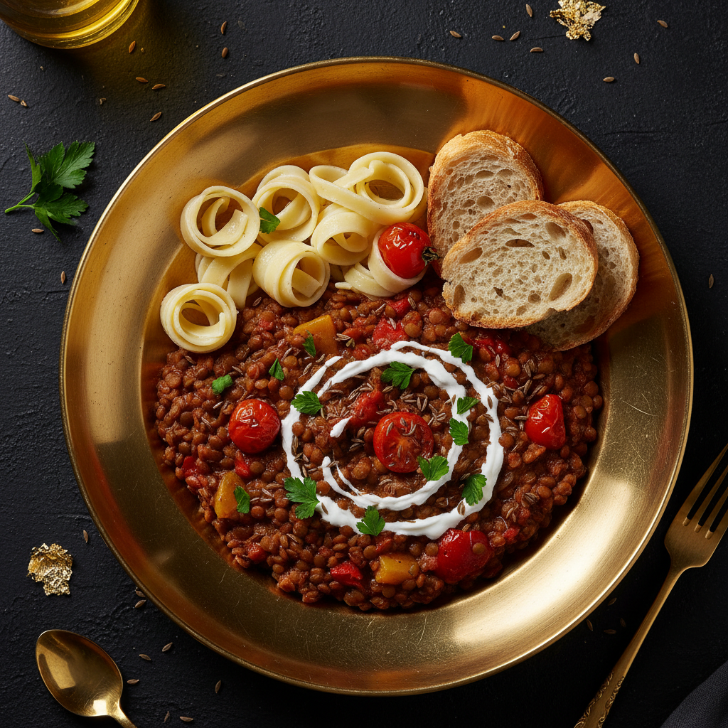 TITAN Hungarian Lentil Goulash Vegan Muscle Dinner Bowl