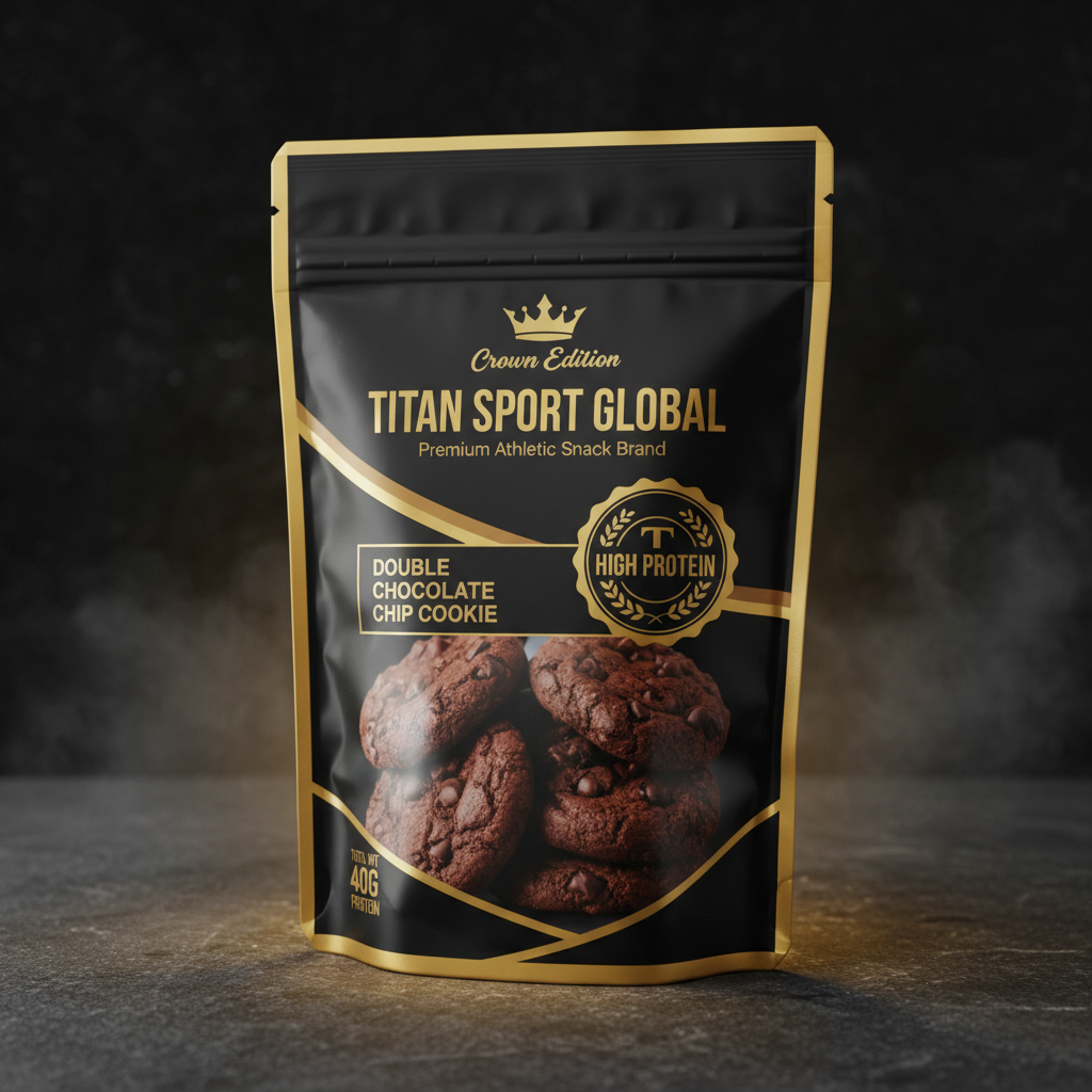 Whey Protein Double Chocolate Chip Cookie — TITAN SPORT GLOBAL