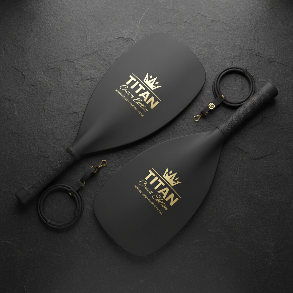TITAN Crown Edition Rowing Catch Training Paddle Set
