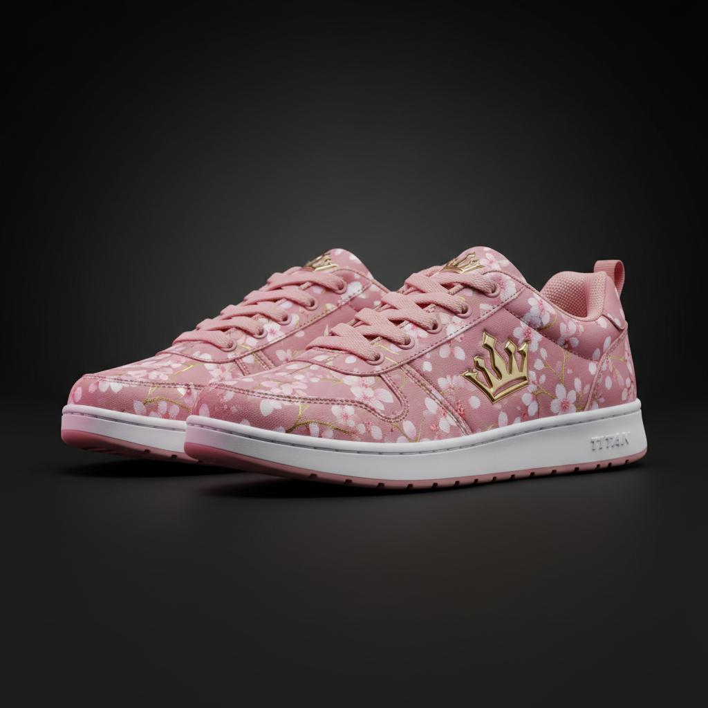 TITAN Kids Cherry Blossom Training Sneaker — Crown Edition