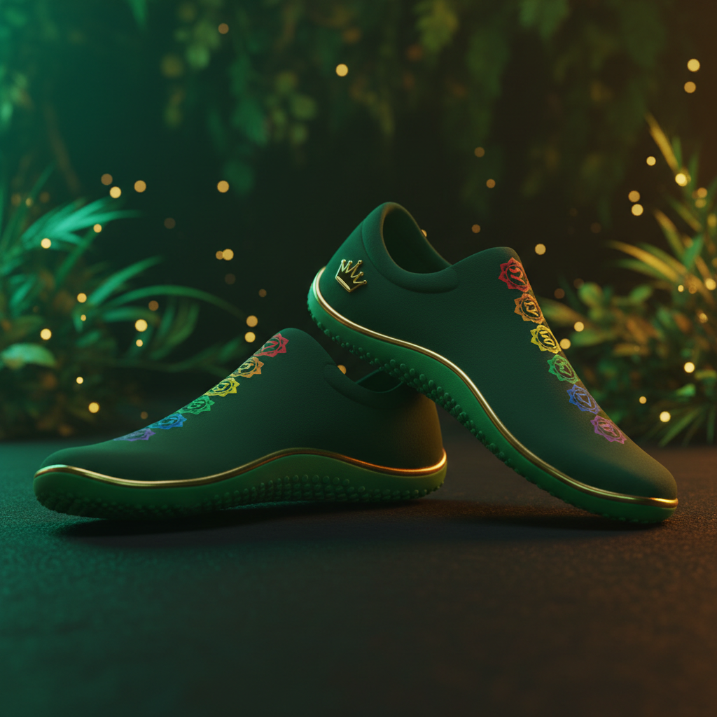 TITAN Forest Chakra Yoga Studio Shoe — Crown Edition