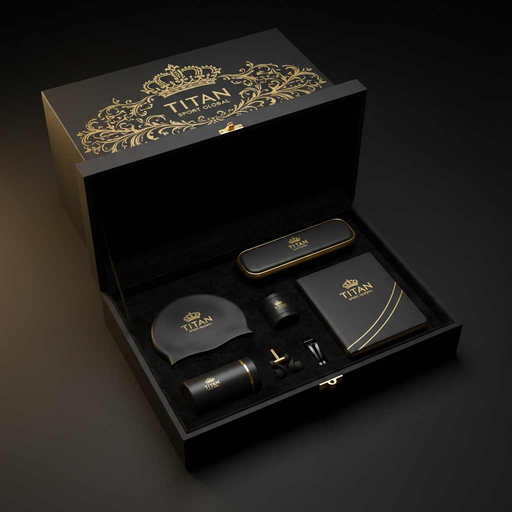 TITAN Swimmer's Gift Set Crown Edition