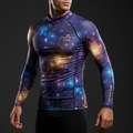 TITAN Men's Rash Guard — Cosmic Burst