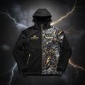 TITAN Rain Jacket Waterproof Breathable All-Weather Training 10000mm with Sealed Seams and Adjustable Hood