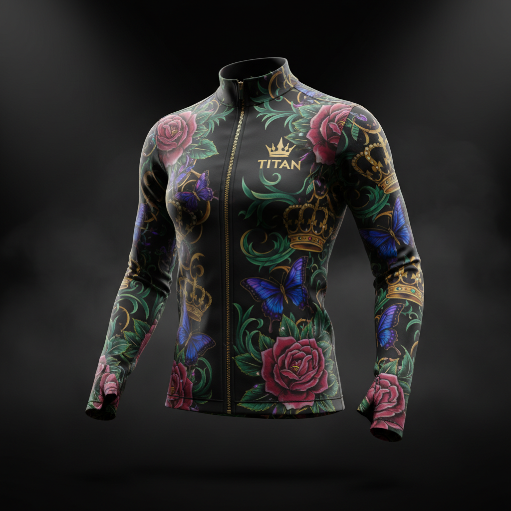 TITAN Women's Zip-Up Sports Jacket - Crown Edition