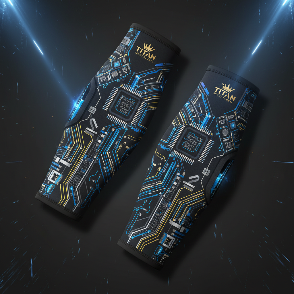 TITAN Smart Compression Sleeves - Heat Therapy and Vibration Recovery Technology